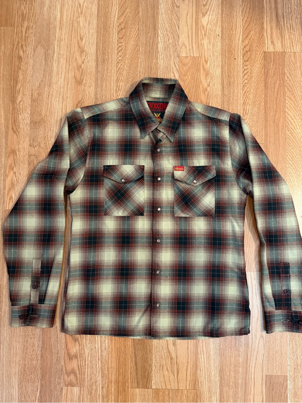 Dixxon Flannel Co. x Thorogood Flannel Shirt – Men’s Medium – Tailored/Cropped